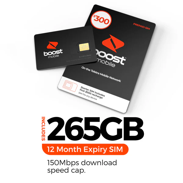 Boost $300 Prepaid SIM