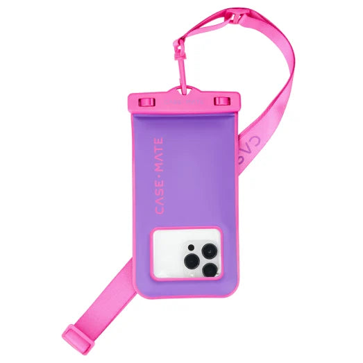 Case-Mate Waterproof Floating Pouch Universal - Purple/Fuchsia