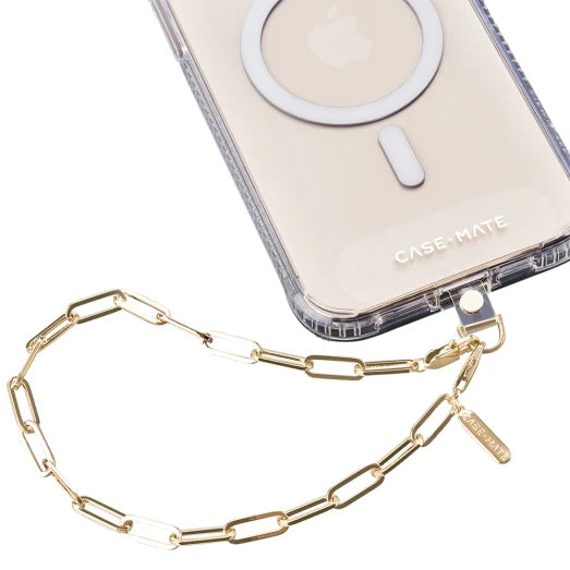 Case-Mate Chunky Chain Phone Wristlet Universal - Gold