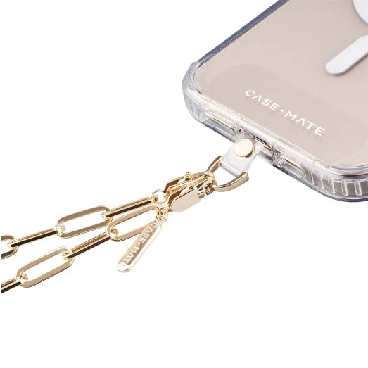 Case-Mate Chunky Chain Phone Wristlet Universal - Gold