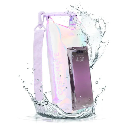 Case-Mate Waterproof 2L Phone Dry Bag Soap Bubble