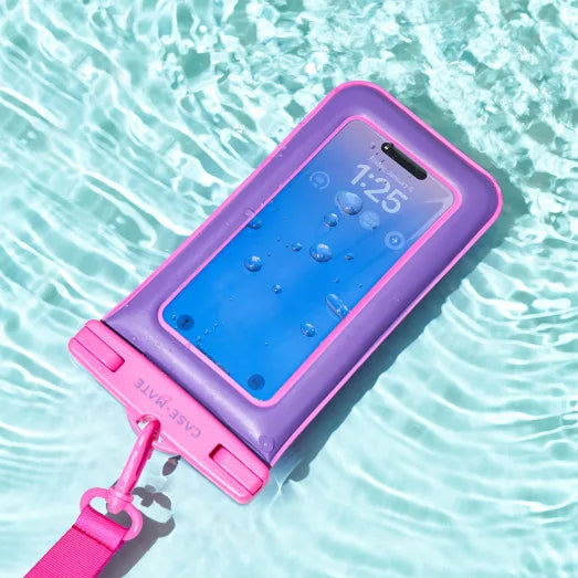 Case-Mate Waterproof Floating Pouch Universal - Purple/Fuchsia