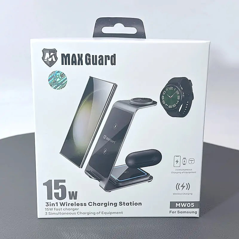 Maxguard 15W 3 in 1 Wireless- Samsung