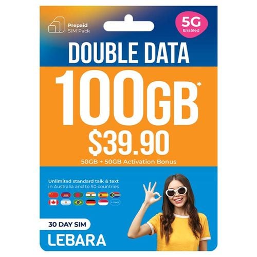 Lebara 39.90 Large Starter Sim Card