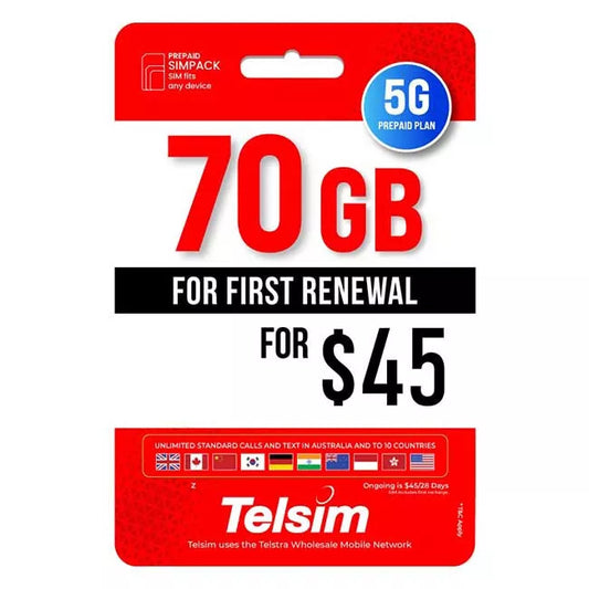 Telsim $45 Prepaid Plan