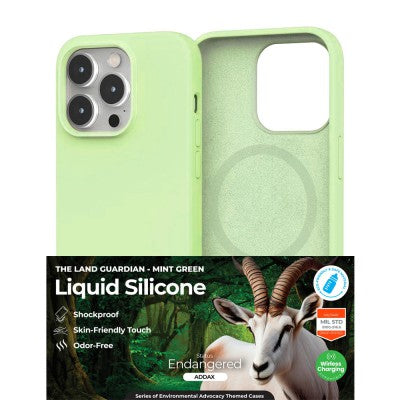 Liquid Silicone Case Cover with Magnetic Ring for iPhone 16 Pro Max Magsafe